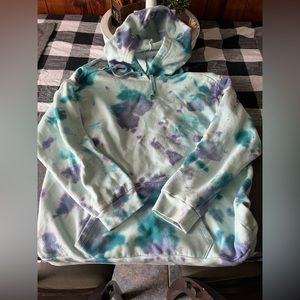 Pink hoodie